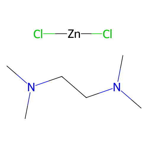 二氯(<em>N</em>,<em>N</em>,<em>N</em>',<em>N</em>'-四<em>甲基</em><em>乙二胺</em>)锌(II)，28308-00-1，>98.0%(T)