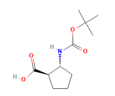 (1<em>R</em>,<em>2R</em>)-<em>2-BOC</em>-<em>氨基</em>环戊酸，245115-25-7，95%