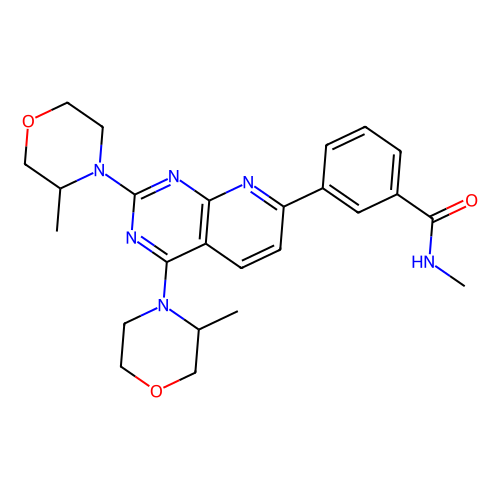 <em>AZD2014</em>,mTOR抑制剂，1009298-59-2，≥98%