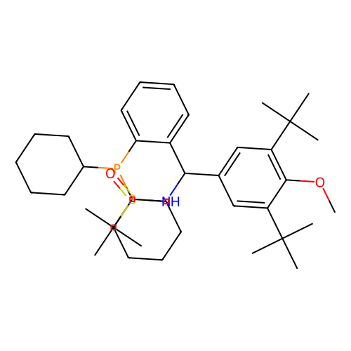 [S(R)]-N-[(R)-[3,5-<em>二叔</em><em>丁基</em>-4-甲氧基苯基][<em>2</em>-(二环己基<em>膦</em>)苯基]甲基]-<em>2</em>-叔<em>丁基</em>亚磺酰胺，2565792-75-6，≥95%