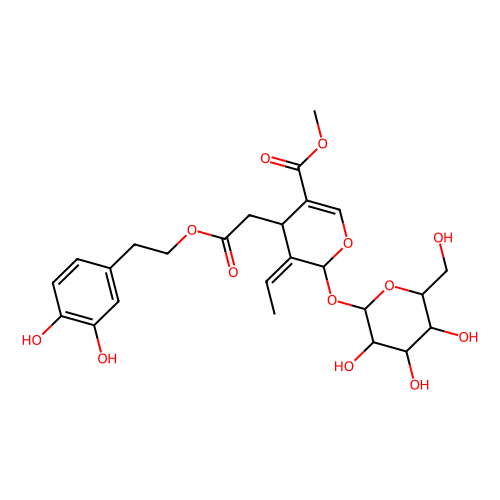橄榄<em>苦</em>苷，32619-42-4，分析标准品,≥98%(HPLC)