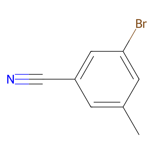 3-溴-5-甲基<em>苄</em><em>腈</em>，124289-21-0，97%