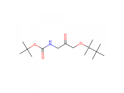 (3-((叔丁基二甲基硅烷基)氧基)-2-氧代丙基)氨基甲酸叔丁酯，184429-84-3，95%