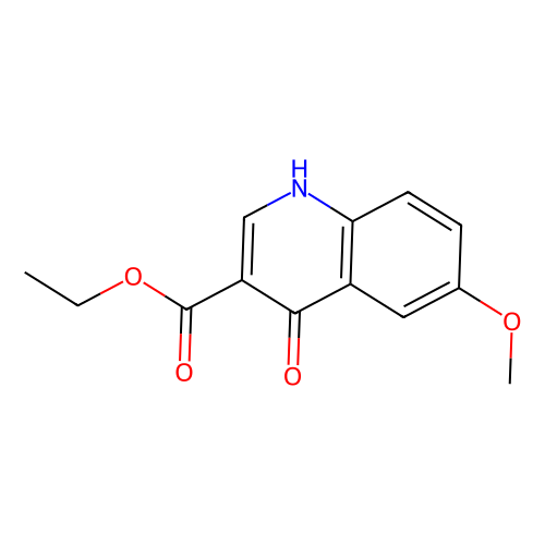 4-<em>羟基</em>-<em>6</em>-甲氧基<em>喹啉</em>-3-羧酸乙酯，77156-78-6，97%