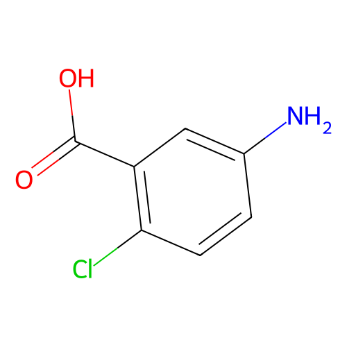 5-氨基-<em>2</em>-氯苯甲酸，89-54-3，98%