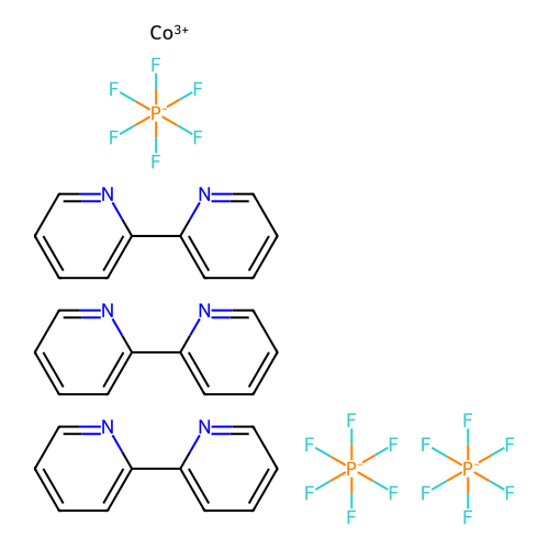 <em>三</em>(2,2'-二吡啶)钴(III)<em>三</em>(六氟<em>磷酸盐</em>)，28277-53-4，93%