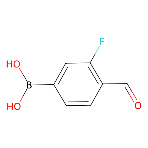 3-氟-4-<em>醛</em><em>基</em><em>苯</em><em>硼酸</em>，248270-25-9，98%