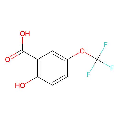 2-羟基-<em>5</em>-(三氟<em>甲</em><em>氧基</em>)苯甲酸，129644-57-1，98%