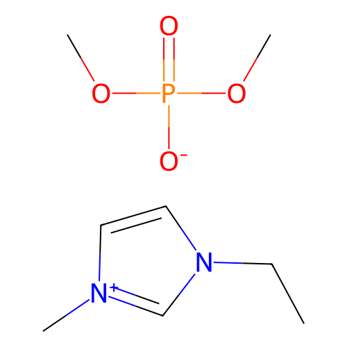 1-乙基-3-<em>甲基</em>咪唑鎓二<em>甲基</em><em>磷酸酯</em>，945611-27-8，98%