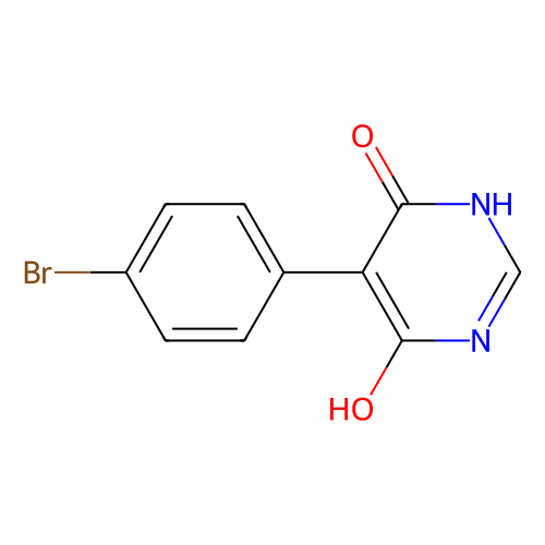 <em>5</em>-(<em>4</em>-溴<em>苯基</em>)-6-羟基嘧啶-<em>4</em>(<em>1H</em>)-酮，706811-25-8，98%