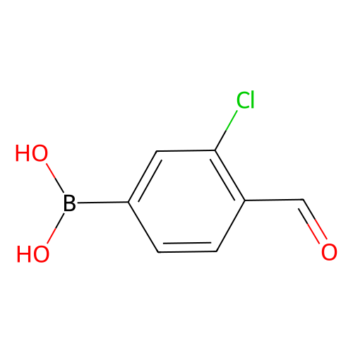 3-氯-<em>4</em>-<em>甲</em><em>酰</em><em>基</em><em>苯基</em><em>硼酸</em>（含不等量的酸酐），1072952-53-4，98%