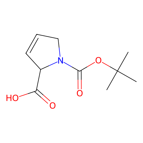 Boc-3,4-脱氢-<em>L</em>-<em>脯氨酸</em>，51154-06-4，95%
