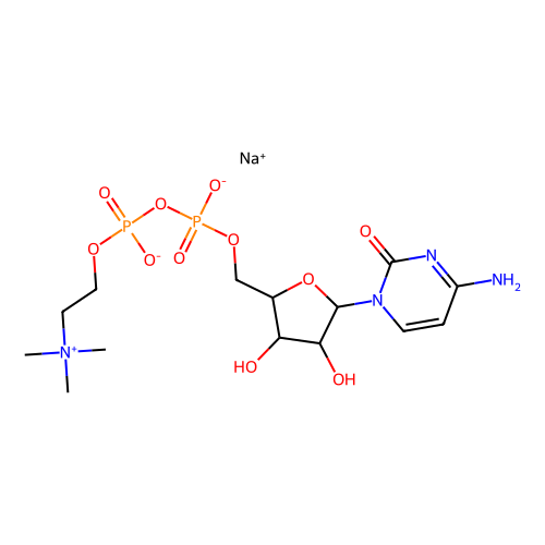 胞磷胆碱<em>钠盐</em> <em>水合物</em>，33818-15-4，98%