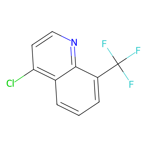 <em>4</em>-氯-8-(三氟甲基)喹啉，23779-97-7，96%