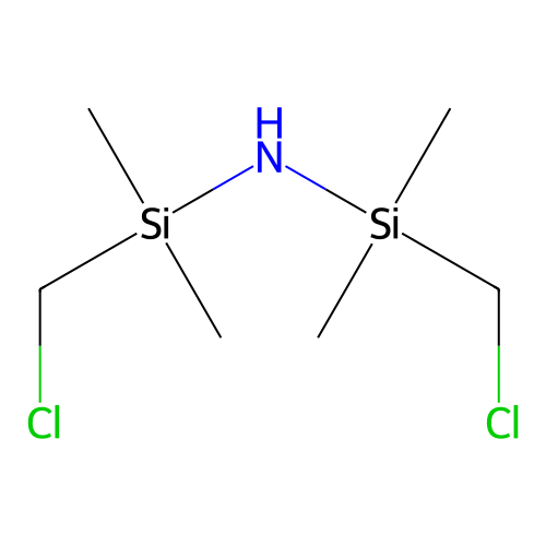 1,3-双(氯<em>甲基</em>)<em>四</em><em>甲基</em>二硅氮烷，14579-91-0，95%