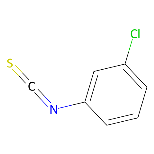 3-氯苯基<em>硫</em>代<em>异氰酸</em><em>酯</em>，2392-68-9，98%