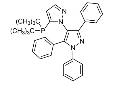 5-二叔丁基膦-1',3',5'-三苯基-1'H-[1,4']二吡唑，894086-00-1，98%
