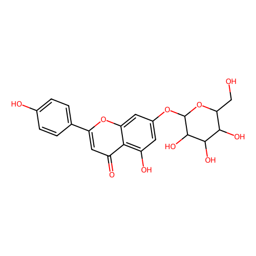 芹甙元-7-<em>葡萄糖苷</em>，578-74-5，98%