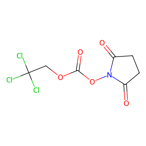<em>N</em>-(2,2,2-三氯乙氧基羰基氧基)琥珀酰亚胺，66065-85-8，98.0%(GC)(<em>N</em>)