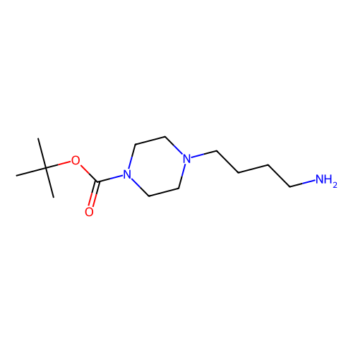 4-(4-氨基<em>丁基</em>)<em>哌嗪</em>-1-羧酸<em>叔</em>丁酯，745048-07-1，95%