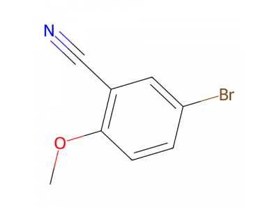 5-溴-2-甲氧基苯腈，144649-99-0，98%