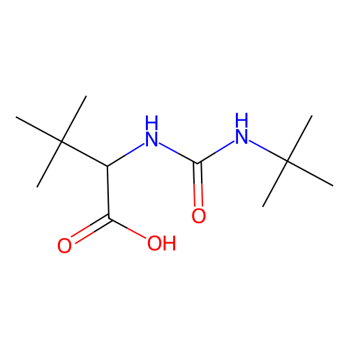 N-<em>叔</em><em>丁基</em>氨基甲酰基-L-<em>叔</em>亮氨酸，101968-85-8，98%