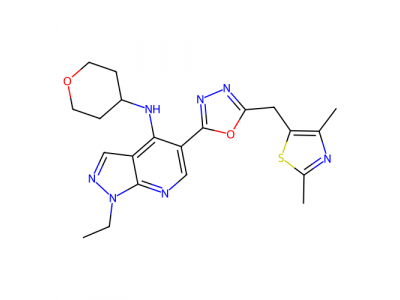 GSK-356278,磷酸二酯酶 4 (PDE4) 抑制剂，720704-34-7，97%