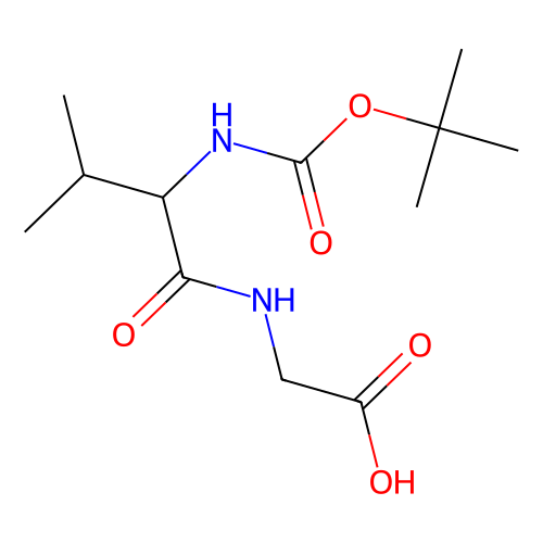 Boc-<em>缬氨酸</em>-甘氨酸-OH，45233-75-8，97%