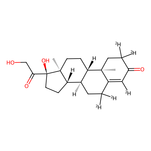 11-脱氧<em>皮质醇</em>-2,2,4,6,6-d₅，1258063-56-7，98 atom% D, 98% (CP)