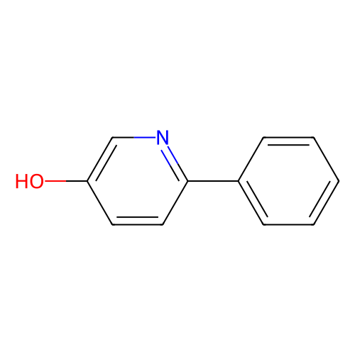 <em>5</em>-羟基-<em>2</em>-苯基吡啶，66131-77-9，98%