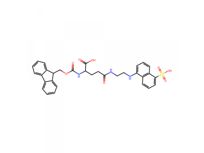 Fmoc-Glu(EDANS)-OH，193475-66-0，95%