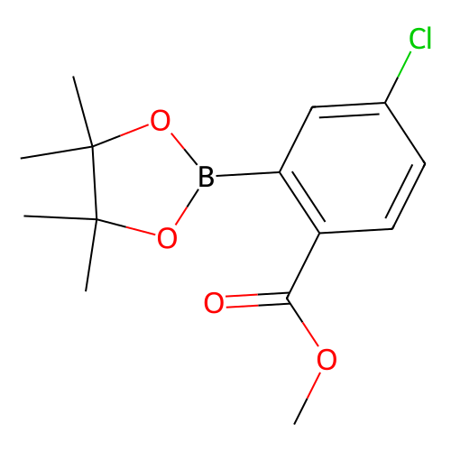 4-氯-2-(4,4,5,5-四甲基-1,3,2-二氧硼杂<em>环</em><em>戊烷</em>-2-基)苯<em>甲酸</em><em>甲</em><em>酯</em>，2617701-40-1，97%