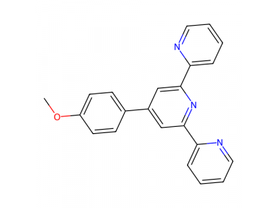 4'-(4-甲氧基苯基)-2,2':6',2''-三吡啶，13104-56-8，97%