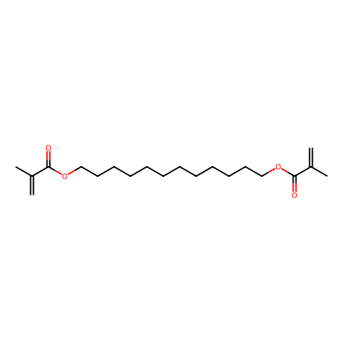 <em>二甲基丙烯</em>酸1,12-十二双醇酯 (含稳定剂MEHQ)，72829-09-5，95%