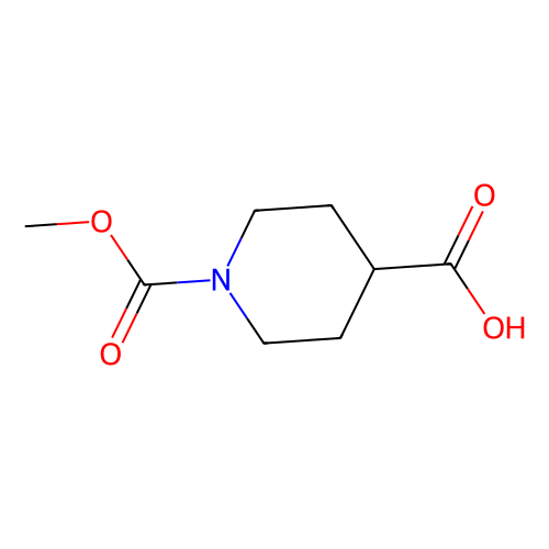 1-(甲<em>氧</em>羰基)哌啶-<em>4</em>-羧酸，197585-<em>42</em>-5，98%