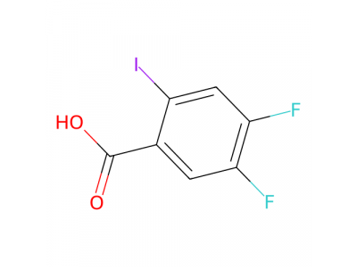 2-碘-4,5-二氟苯甲酸，130137-05-2，98%