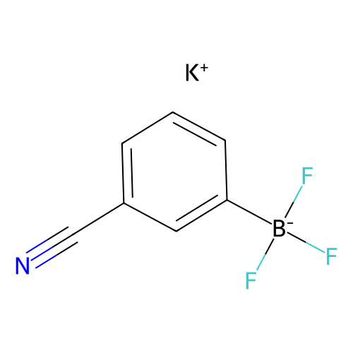 (3-氰基苯基)三氟硼酸钾，850623-<em>46-0</em>，≥98.0%