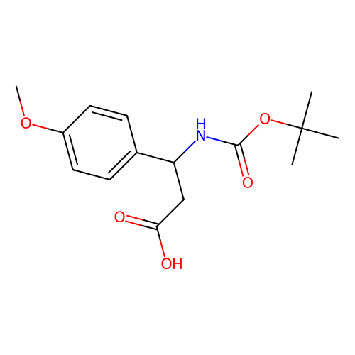 Boc-(<em>s</em>)-<em>3</em>-氨基-<em>3</em>-(<em>4</em>-甲氧基-苯基)-丙酸，159990-12-2，95%
