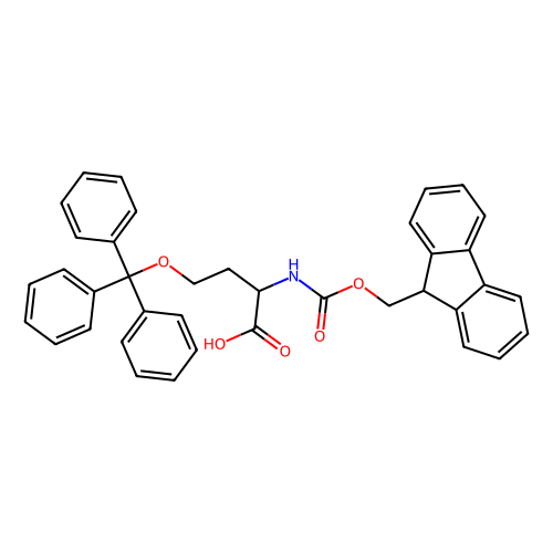 <em>N</em>α-芴甲氧羰基-O-三苯代甲基-L-增丝氨酸，111061-55-3，90%（ contain ≤10% <em>solvent</em> residue）