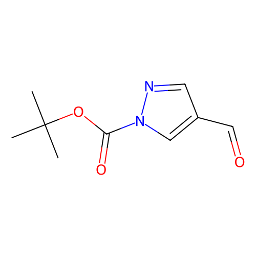 <em>4</em>-甲酰基-1H-<em>吡唑</em>-1-<em>羧酸</em>叔丁酯，821767-61-7，97%