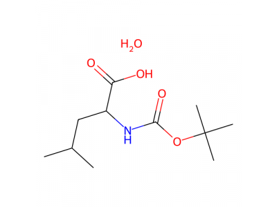 N-(叔丁氧羰基)-L-亮氨酸 一水合物，200936-87-4，98%