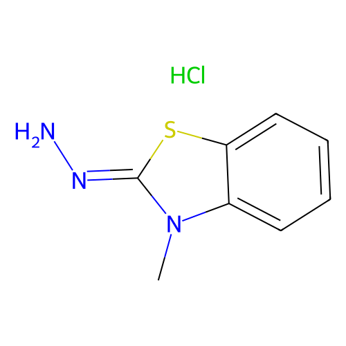 3-甲基-2-苯并<em>噻唑</em>酮腙<em>盐酸盐</em>水合物，149022-15-1，98%
