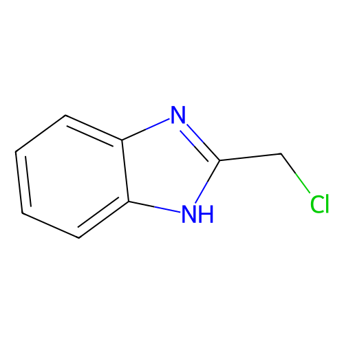 <em>2</em>-(氯甲基)苯并咪唑，4857-04-9，96%