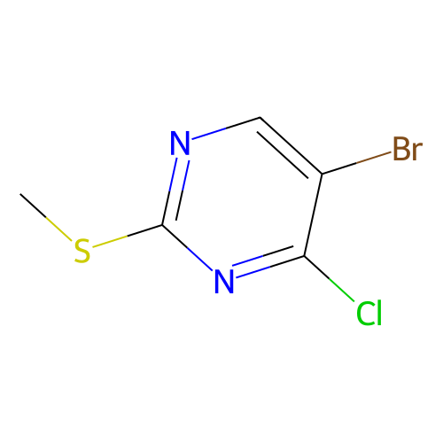 <em>2</em>-甲硫基-<em>4</em>-氯-<em>5</em>-溴嘧啶，63810-78-6，96%