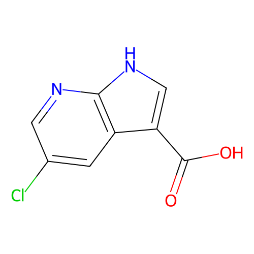 5-氯-1H-<em>吡咯</em>并[2,3-b] 吡啶-<em>3</em>-<em>羧酸</em>，1203498-99-0，95%