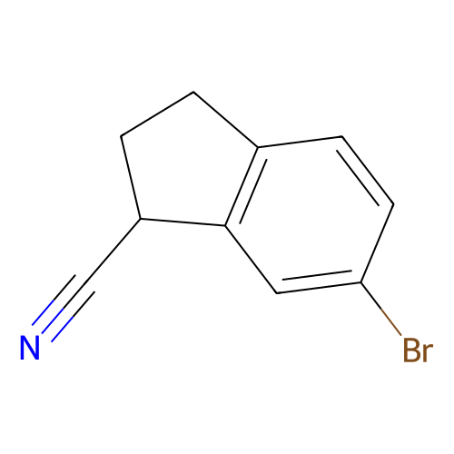 6-溴-2,3-二氢-1H-茚-1-甲腈，783335-58-0，97