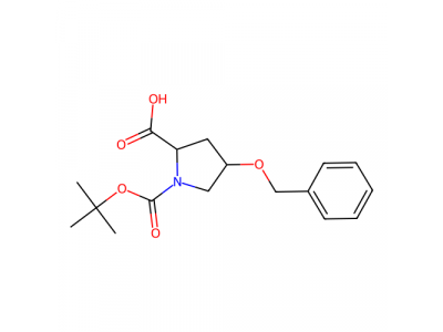 N-叔丁氧羰基-O-苄基-反式-4-羟基-L-脯氨酸，54631-81-1，95%