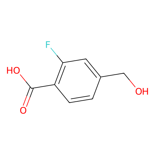 2-氟-<em>4</em>-(<em>羟</em><em>甲基</em>)苯甲酸，214554-18-4，97%