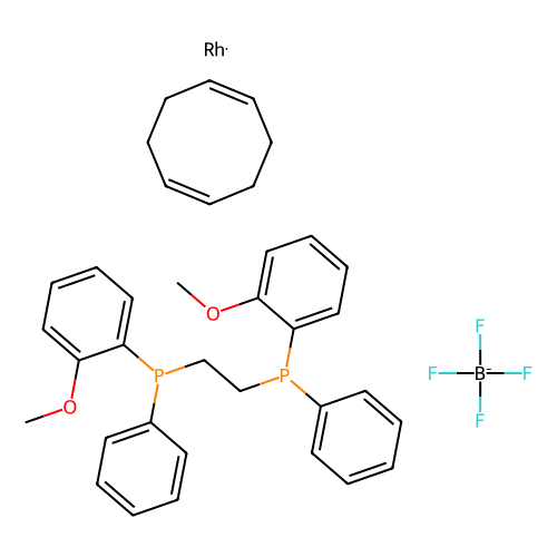 (<em>R</em>,<em>R</em>)-(-)-1,2-双[(邻甲氧基<em>苯基</em>)(<em>苯基</em>)膦基]乙烷(1,5-环辛二烯)铑(I)四氟硼酸，56977-92-5，95%