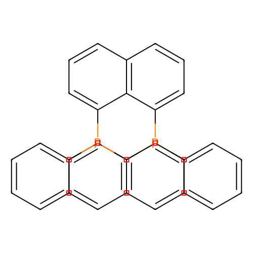1,8-双(二苯基膦)萘，153725-04-3，97